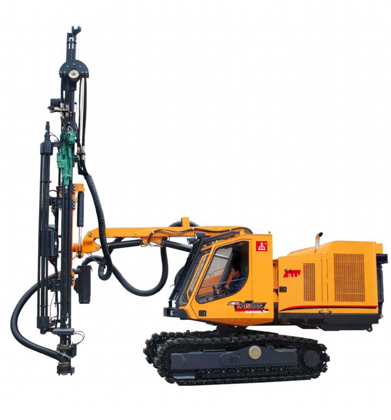 KL511 All-hydraulic Open Air DTH Drilling Rig