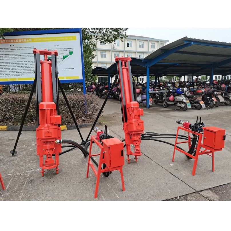 KQD100 Portable DTH Rock Drill/Small Electric Water Well Drilling Machine